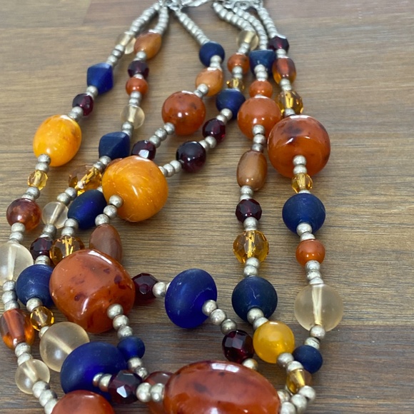 R.J. Graziano Multi-Strand Necklace with Colorful Beads - Picture 5 of 11